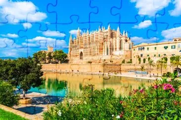 La Seu aux îles de Palma de Majorque, Espagne