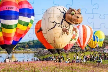 Międzynarodowy Festiwal BalonowyCHIANG RAI, TAJLANDIA