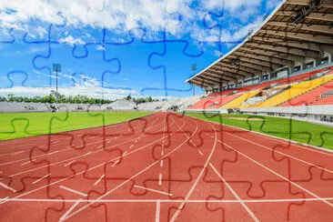 CHIANG MAI, THAILAND, SEPTEMBER, 2016, 3 : Running jigsaw puzzle