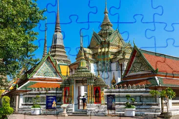 Тайланд, Банкок, 14 февруари 2018 г., Wat Pho е a