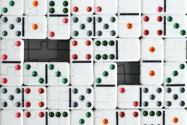 Dominoes jigsaw puzzle