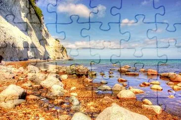 Shoreline with Rocks jigsaw puzzle