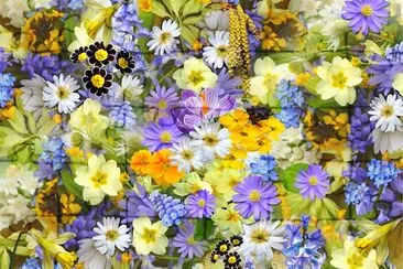 Too Many Flowers jigsaw puzzle