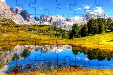 Beautiful Lake Landscape jigsaw puzzle