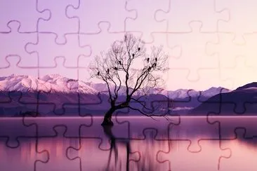 Purple Landscape jigsaw puzzle