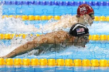 Olympic Swimming at Rio 2016 jigsaw puzzle