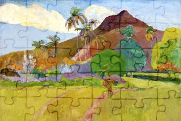 Paysage tahitien (1891)