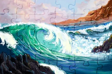 Stormy Sea jigsaw puzzle