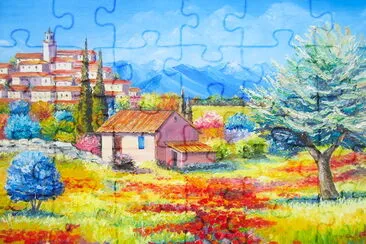 Poppies Field jigsaw puzzle