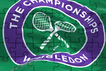 Wimbeldon mästerskapsflagga