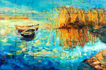 Lake Painting jigsaw puzzle