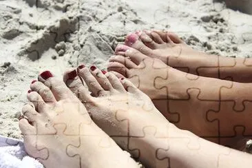 Sandy Barefeet jigsaw puzzle