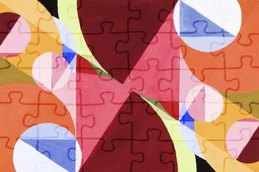 Area Broken by Perpendiculars jigsaw puzzle