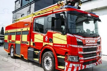 Caminhão de Bombeiros, Cheshire, Reino Unido