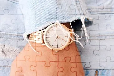 Gold Watch Closeup jigsaw puzzle