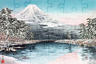 Mt. Fuji from Tagonoura jigsaw puzzle