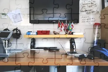 Home office desk jigsaw puzzle