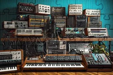 Synthesizers samling