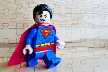 Personagem Lego Superman