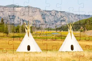 Tipi Village en Madison Junction - Yellowstone