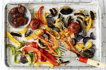 Freshly Roasted Vegetables jigsaw puzzle