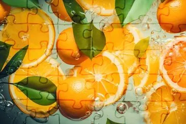 Sliced Oranges jigsaw puzzle