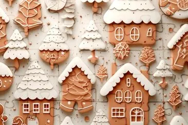 Gingerbread Are Here jigsaw puzzle