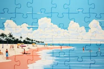 Relaxed Beach jigsaw puzzle