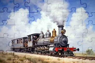 Locomotive jigsaw puzzle