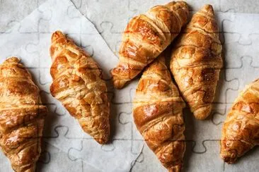 Hausgemachte Croissants