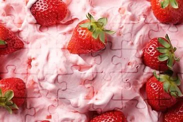 Strawberry Ice-cream jigsaw puzzle