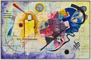 Amarillo Rojo Azul (Kandinsky)