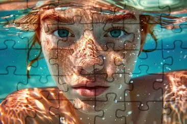 Underwater Portrait jigsaw puzzle