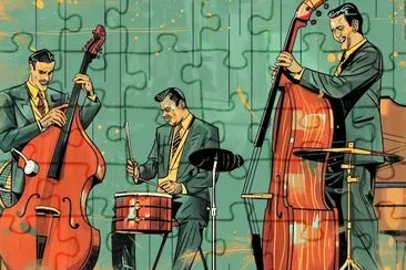 Jazz Band jigsaw puzzle