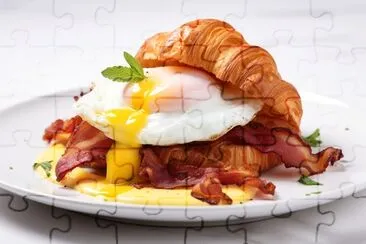 Croissant benedictino