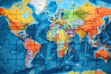 World Map jigsaw puzzle