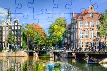  Amsterdam Canal jigsaw puzzle