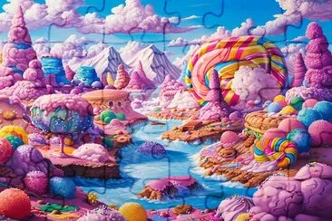 Candy Land jigsaw puzzle