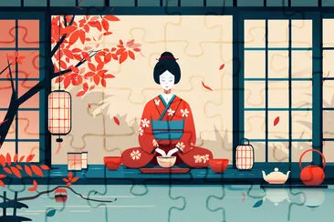 Japanese Tea Ceremony Tradition jigsaw puzzle