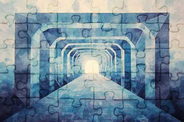 The Endless Bridge jigsaw puzzle