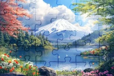 Mount Fuji jigsaw puzzle