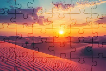 Desert Sunrise jigsaw puzzle