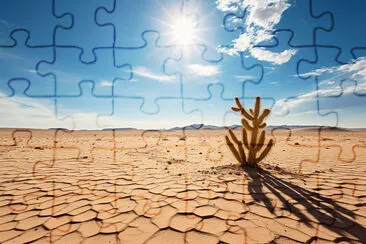 Solitude of the Desert jigsaw puzzle