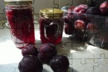 Canning Plums to Jam