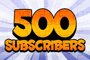 פאזל של Llegamos a los 500 subs