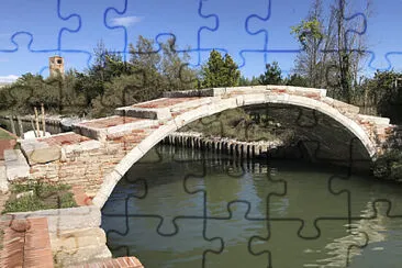 Torcello pont du diable jigsaw puzzle