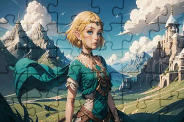 Zelda #videogames jigsaw puzzle