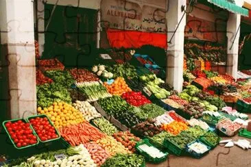 פאזל של Mercato a Marrakesh, Marocco