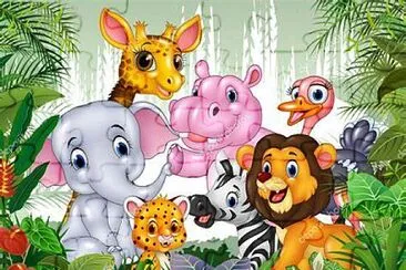 Rompecabezas de la selva jigsaw puzzle