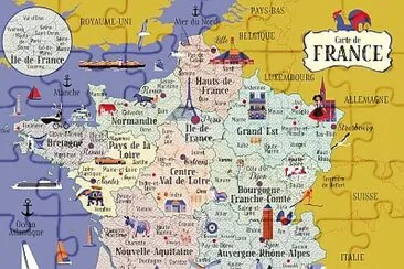 Les régions de la France